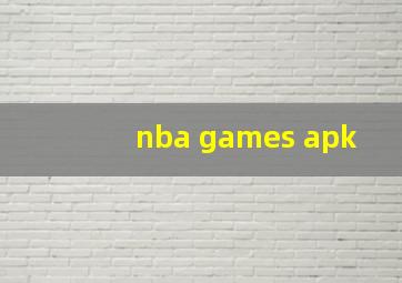 nba games apk